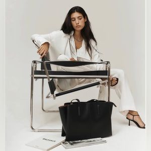 FrejaNYC Paloma Tote Black Large